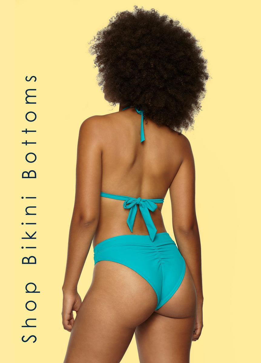 Sunbaked Skinny Biarritz - High Cut Bikini Bottoms for Women